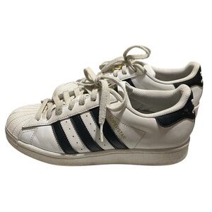adidas Superstar White and Black Sneakers